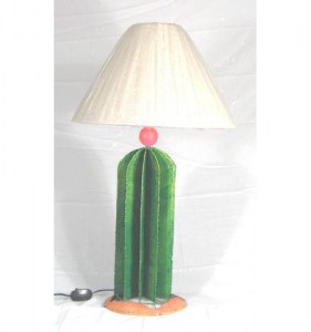 PMA-177       Cactus Lamp 19″ (without shade)
